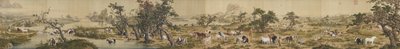 One Hundred Horses by Giuseppe Castiglione